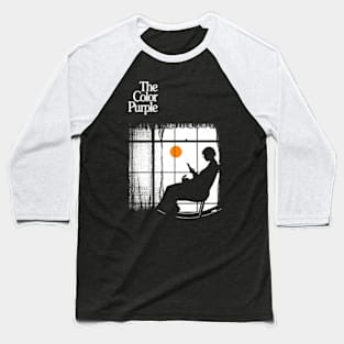 The Color Purple Silhouette Vibe Baseball T-Shirt